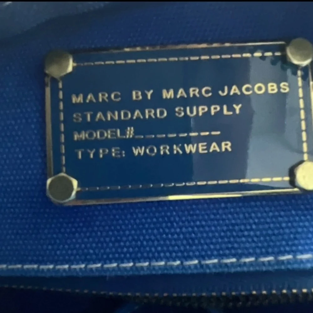 EUC Marc by Marc Jacobs Blue Jean Tote Bag  Preloved Beautiful Bag - Picture 7 of 9